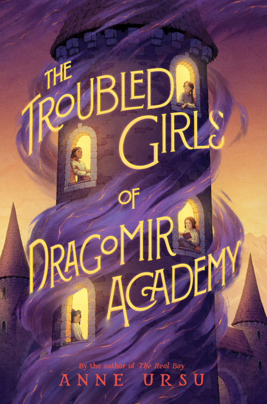 Cover of The Troubled Girls of Dragomir Academy by Anne Ursu